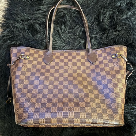 Louis Vuitton Brown Checkered Tote - Picture 1 of 15